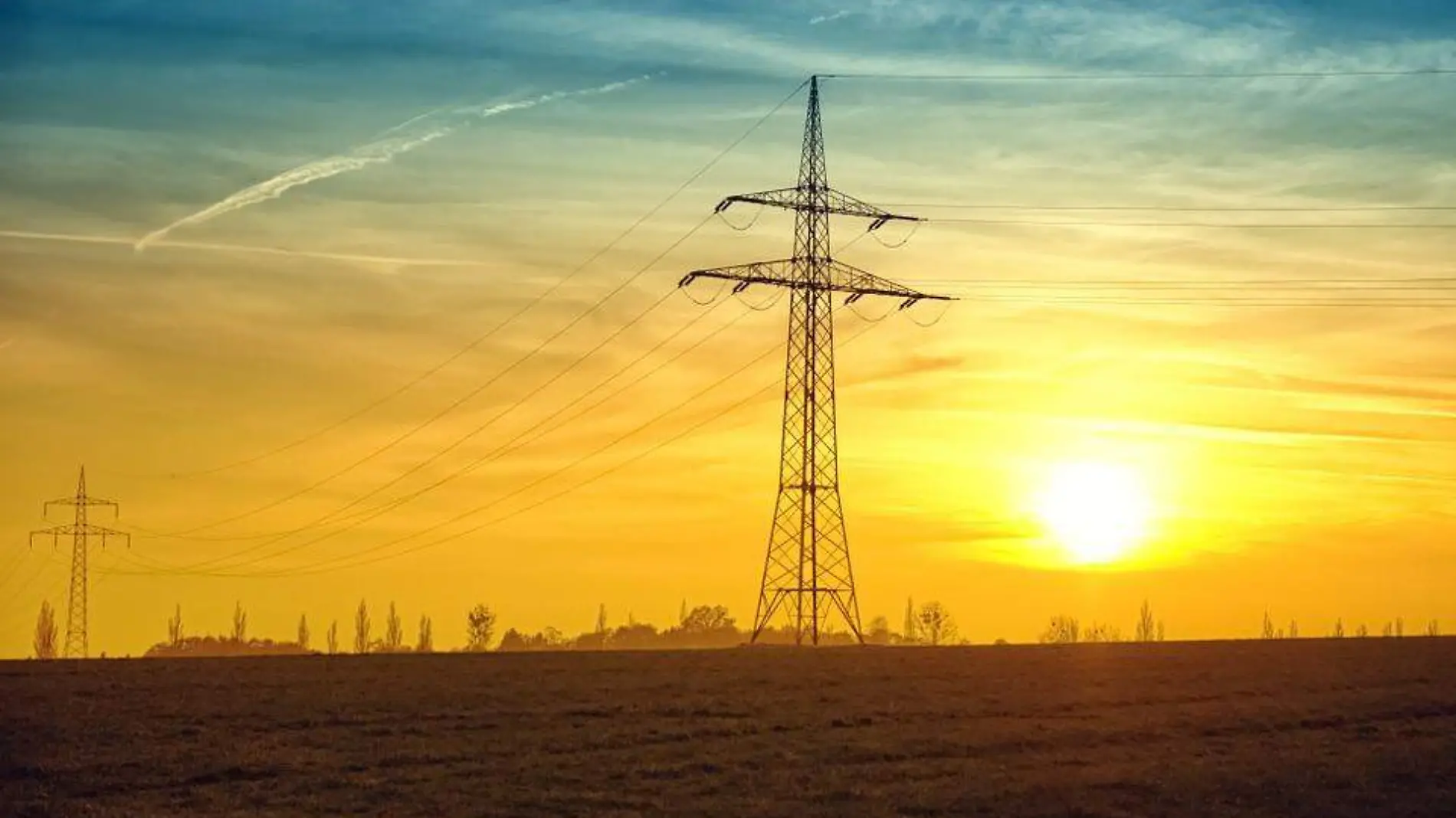 energía eléctrica ilustrativa torres de luz